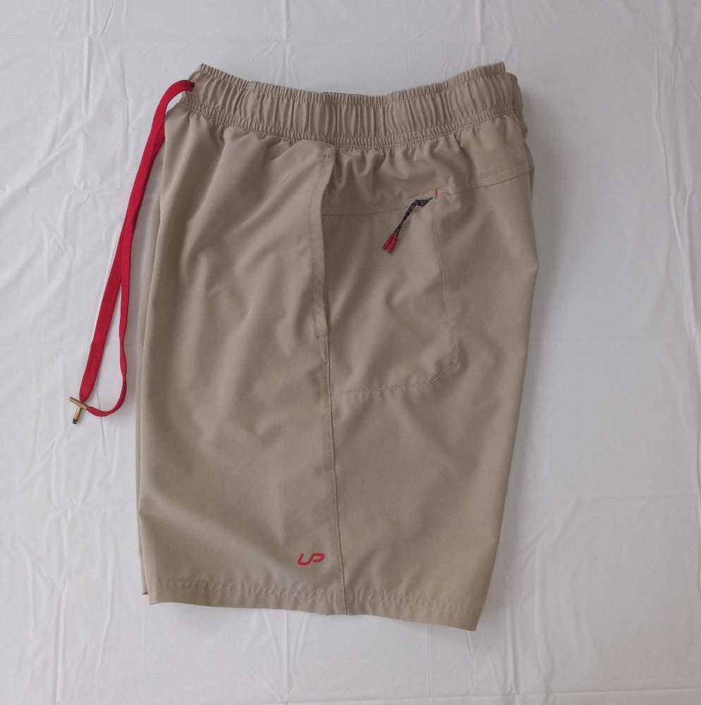 Unipro Khaki Athletic Shorts